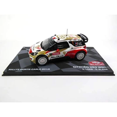 Immagine di OPO 10 Compatibile con CITROËN DS3 WRC 2013 Winner Monte Carlo Loeb 1/43 Ixo (BR2)