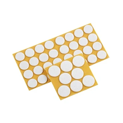 Immagine di Metafranc WU0645296 Feltro autoadesivo, rotondo Bianco 1 KIT