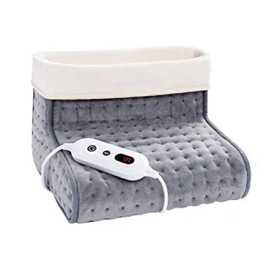 Immagine di Promed Scaldapiedi KFS 100 Elettrico Interno Rimovibile e Lavabile 6 Livelli di Temperatura, Arresto Automatico a 90 Minuti, Protezione Antisurriscaldamento Per Scarpe Fino al N. 46