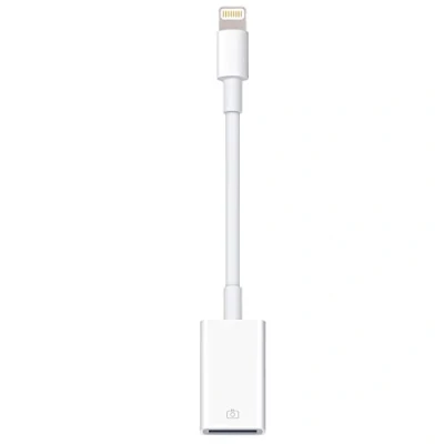 Immagine di WORLDBOYU adattatore da Lightning a USB per fotocamera, femmina OTG alcuni modelli di iPhone, iPad, supporta lettore schede, chiavetta USB, tastiera MIDI,
