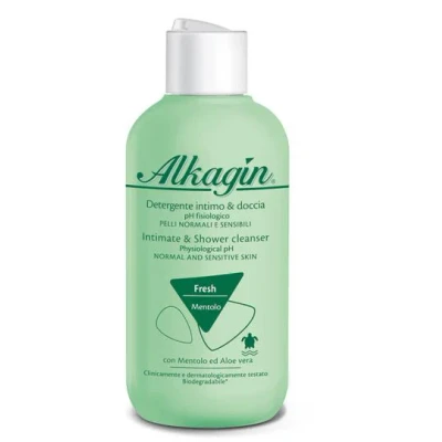 Immagine di Alkagin Fresh Detergente intimo e doccia rinfrescante per pelli sensibili normali 250 ml