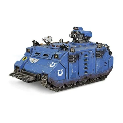 Immagine di Games Workshop 9990000000 in Space Marine Razorback Game, Nero