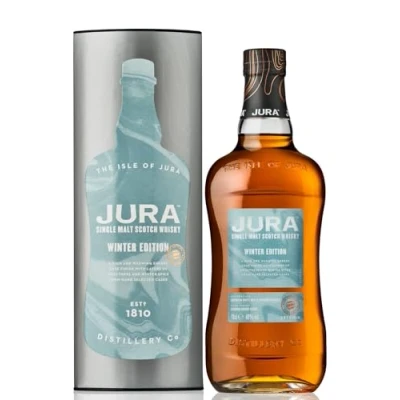 Immagine di Jura Single Malt Scotch Whisky Winter Edition 40% Vol 0.7 l in Confezione Regalo