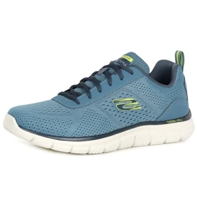 Immagine di Skechers Track Leshur, Scarpe da Ginnastica Uomo, Rete Sintetica Ardesia, 41.5 EU