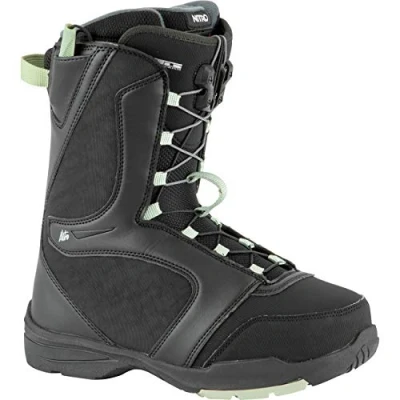 Immagine di Nitro Flora TLS Boot&#039;21, Barca da Snowboard. Donna, Nero/Menta, 255