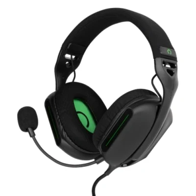 Immagine di Konix Cuffie gaming cablate Skylite ultraleggere 218 g per Xbox One e Series XS Altoparlanti da 40 mm Microfono Cavo 1,5 m Jack 3,5 Nero