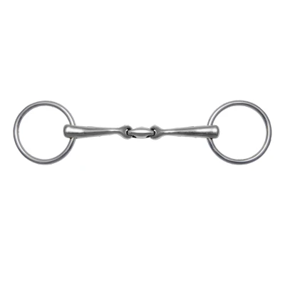 Immagine di Stübben Steeltec Fine Line bradoon double jointed