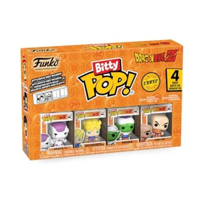 Immagine di Funko Bitty Pop! DBZ Kid Buu 4PK Buu, Vegito, Majin Vegeta E una Mini Figura Misteriosa a Sorpresa 0.9 Inch (2.2 Cm) Dragon Ball Z da Collezione Idea Regalo Cake Topper