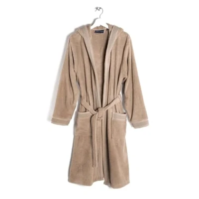 Immagine di Caleffi Accappatoio in Cotone Cammello Gim 58819