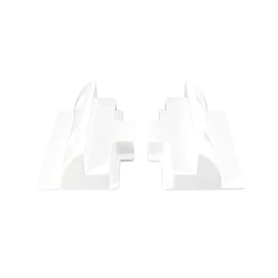 Immagine di enjoy solar ABS pannello solare 180mm supporto spoiler in bianco, ideale per camper caravan barca