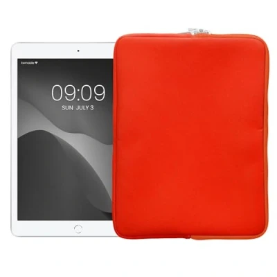 Immagine di kwmobile Cover Tablet Compatibile con 12,4&quot; 12,9&quot; Custodia eReader Universale Copertina Protettiva in Neoprene Arancione