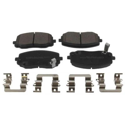 Immagine di MAPCO 6815 Kit pastiglie freno Assale anteriore con segnalatore acustico usura lamierino anticigolío HYUNDAI: i10 I, i20 I Hatchback