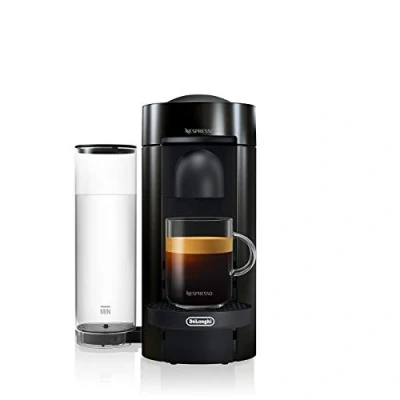 Immagine di Nespresso Vertuo ENV150B Macchina per Espresso di De&#039;Longhi, Colore Ink Black, Capsule System, 1.1 liters, Nero