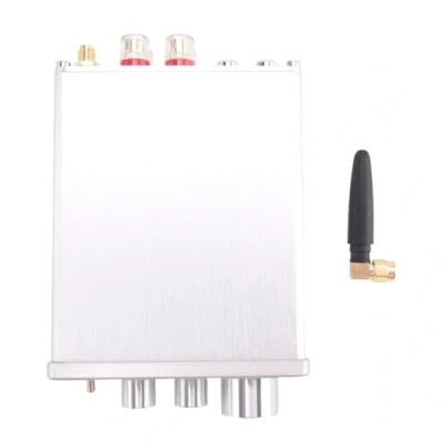 Immagine di Desikixudy Amplificatore Audio HiFi MA12070 80Wx2 Bluetooth 5.0 di Potenza Stereo per Home Cinema Karaoke Argento Durevole