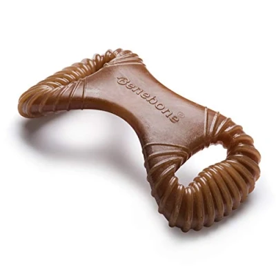 Immagine di Benebone Peanut Flavored Regular Size Dental Chew Toy, Marrone Scuro