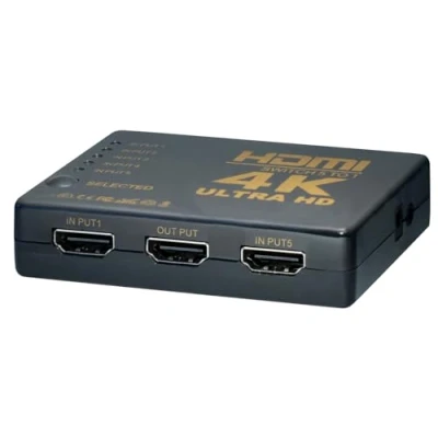 Immagine di Maxtrack CS 1 5 L Switch HDMI Con telecomando Nero