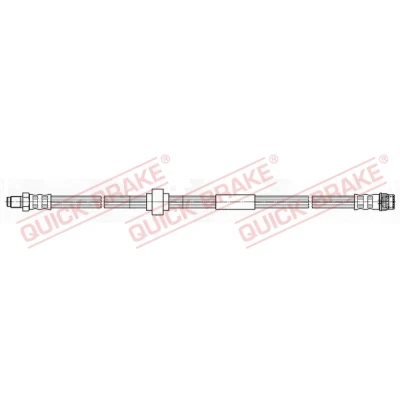 Immagine di QUICK BRAKE 35.912 Tubi Freno 392mm M10x1 con filettatura interna, esterna RENAULT: TRAFIC 2 Kasten, NISSAN: Primastar Bus