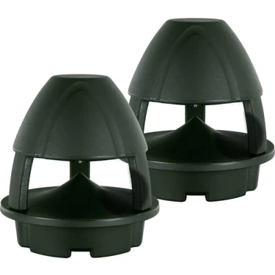 Immagine di Coppia McGrey WPL 660GN BT 360 Altoparlanti per esterni Cassa attiva il giardino a 2 Vie portata Bluetooth: circa 10 metri IP56, resistente ai raggi UV e impermeabile Verde