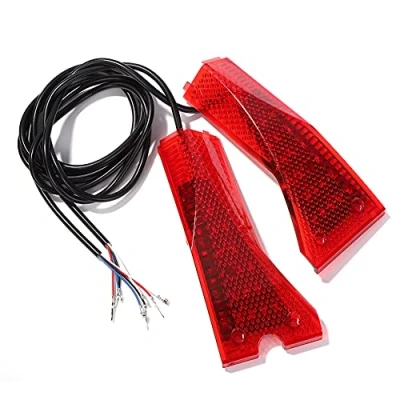 Immagine di Indicatori di Direzione Monopattino Elettrico Lampeggiatori per Scooter Lampada Lampeggiante LED KUGOO M4 PRO