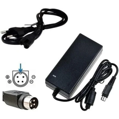 Immagine di Top Charger * Adattatore di alimentazione caricatore 24 V per sostituzione Thrustmaster AC Adapter Modello: Turbo Power 220