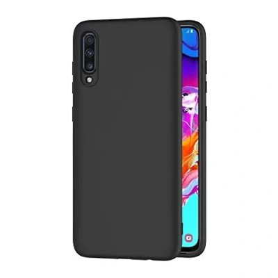 Immagine di AICEK Cover per Samsung Galaxy A70, A70 Nero Silicone Case Molle di TPU Sottile Custodia (6.7 Pollici)