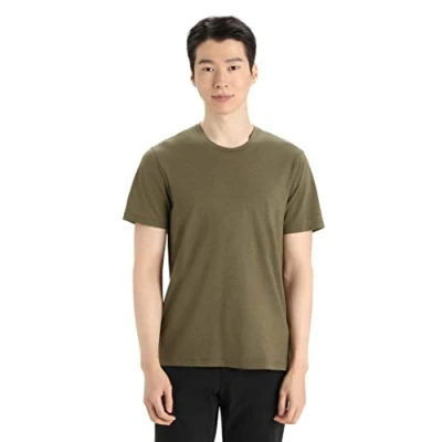 Immagine di Icebreaker Merino Central Classic SS TEE Tshirt sport, Uomo, Taglia: XL, Loden