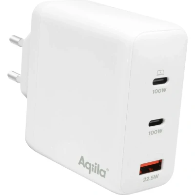 Immagine di Aqiila W4 Caricatore USB 120 W Ambiente interno, Presa di Corrente uscita max. 3 A A, C® Num. uscite: x