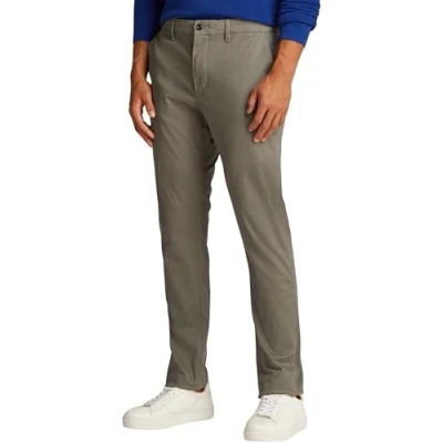 Immagine di Tommy Hilfiger Bleecker Printed Structure Chino Mw0mw37714, Pantaloni Uomo, Grigio (Hydrogen Grey), 31W / 28L