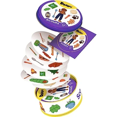 Immagine di Dobble Scouts Card Game Ages 6+ 2 8 Players 15 Minutes Playing Time, Kjdhd 28747