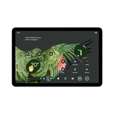Immagine di Google Pixel Tablet Android con schermo da 11 pollici e batteria a lunghissima durata 8 GB di RAM 256 spazio archiviazione Grigio verde