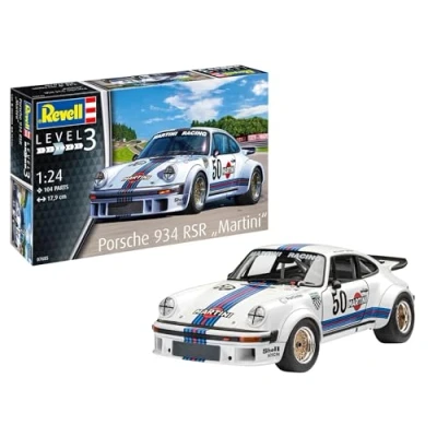 Immagine di Automodello in kit da costruire Revell 07685 Porsche 934 RSR Martini 1:24