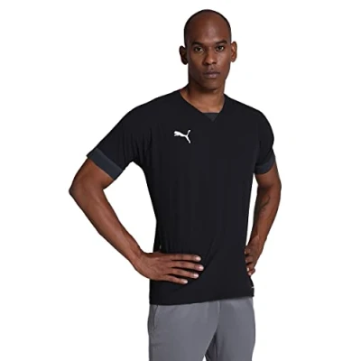 Immagine di Puma Teamfinal Fussball Tshirt basic, Uomo, Taglia: 3XL, black/phantom black