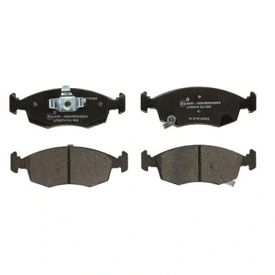 Immagine di DELPHI LP2274 Kit pastiglie freno con segnalatore acustico usura lamierino anticigolío senza accessori FIAT: Panda III Hatchback, 500 Hatchback