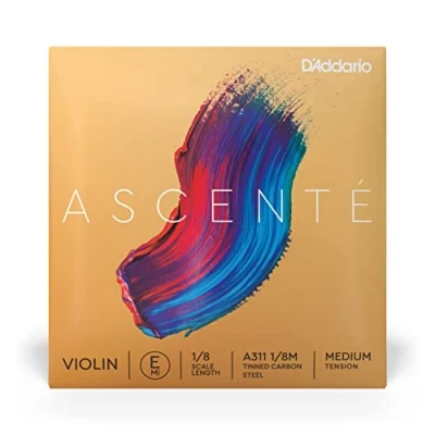 Immagine di D&#039;Addario Ascenté Corda Mi per violino, scala 1/8, tensione media
