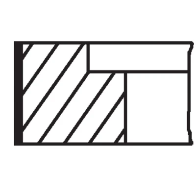 Immagine di MAHLE ORIGINAL 034 74 N3 Kit Fasce Elastiche 82,01 VOLKSWAGEN: GOLF 1, 2, 1 Cabriolet, AUDI: 100 C3 Sedan, 80 B3
