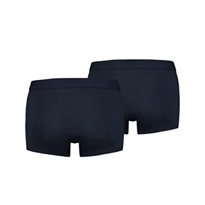 Immagine di Levi&#039;s Solid Basic Trunk 2 PACK Culotte, Uomo, Taglia: Small, Navy