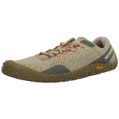 Immagine di Merrell Vapor Glove 6 Scarpa da corsa neutra, Uomo, Taglia: 41.5, Khaki/coyote Tessuto / sintetico