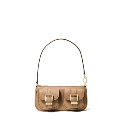 Immagine di Michael Kors ZOE Pouchette Borsa a mano, Donna, Taglia: One Size, Husk