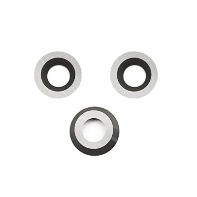 Immagine di CDBP Inserti in metallo duro rotondi da 8,9 x 1,85 mm per tornitura del legno, Ci5, 3 pezzi