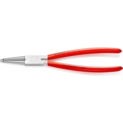 Immagine di Knipex Pinza per Anelli di Sicurezza Interni a Fori Cromata, Rivestiti in Resina Sintetica 225 Mm 44 13 J3
