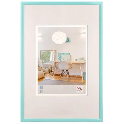Immagine di walther design New Lifestyle KV030U Cornice in materiale plastico, 20 x 30 cm, turchese