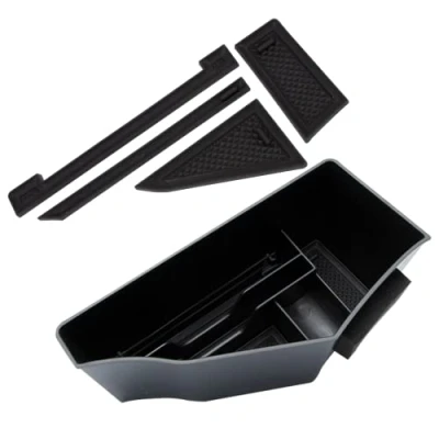 Immagine di MangWany Compatibile con Kia Sportage NQ5 2022 2023 Centro Console Organizzatore Storage Glove Box Bottom