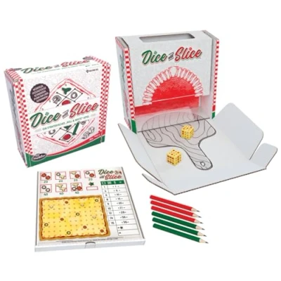 Immagine di ThinkFun Dice &amp; Slice 76578 Gioco di strategia Roll&amp; Write [Lingua Tedesca],