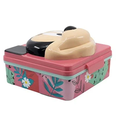 Immagine di Paninottiera con coperchio a forma di Minnie Mouse 3D