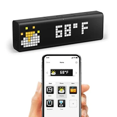 Immagine di LaMetric Time Orologio Wi Fi con App