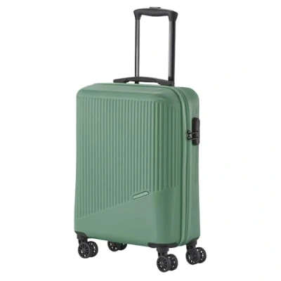 Immagine di travelite Bagaglio a Mano 4 Ruote Piccolo, Gamma Bagagli Bali Trolley Rigido in ABS Conforme Allo Standard IATA per i di Bordo, 55 cm, 34 L