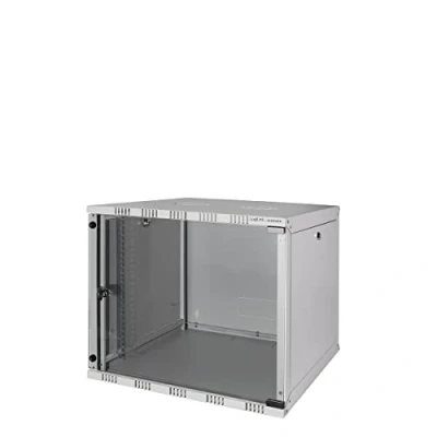 Immagine di LogiLink 19 WALLMOUNT SOHO BOX 9U 540*550, GREY, FLATPACK Armadio rack da parete (L x A P) 540 456 550 mm 9 U Grigio (RAL 7035)