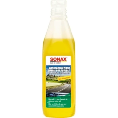 Immagine di SONAX Concentrate 02602000 Liquido tergicristallo senza fosfati, con solvente 1:10 giallo 250