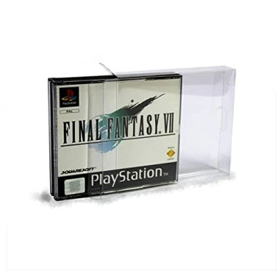 Immagine di Link e : 10 X Custodia Protettiva in Plastica per Scatola di Gioco Doppia Compatibile con la Console SONY Playstation PS1