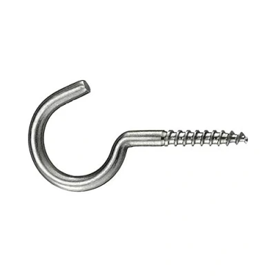 Immagine di Masidef Connex Occhioli Aperti Inox per Legno 6 Pezzi, 40 mm Lunghezza x 3 Larghezza